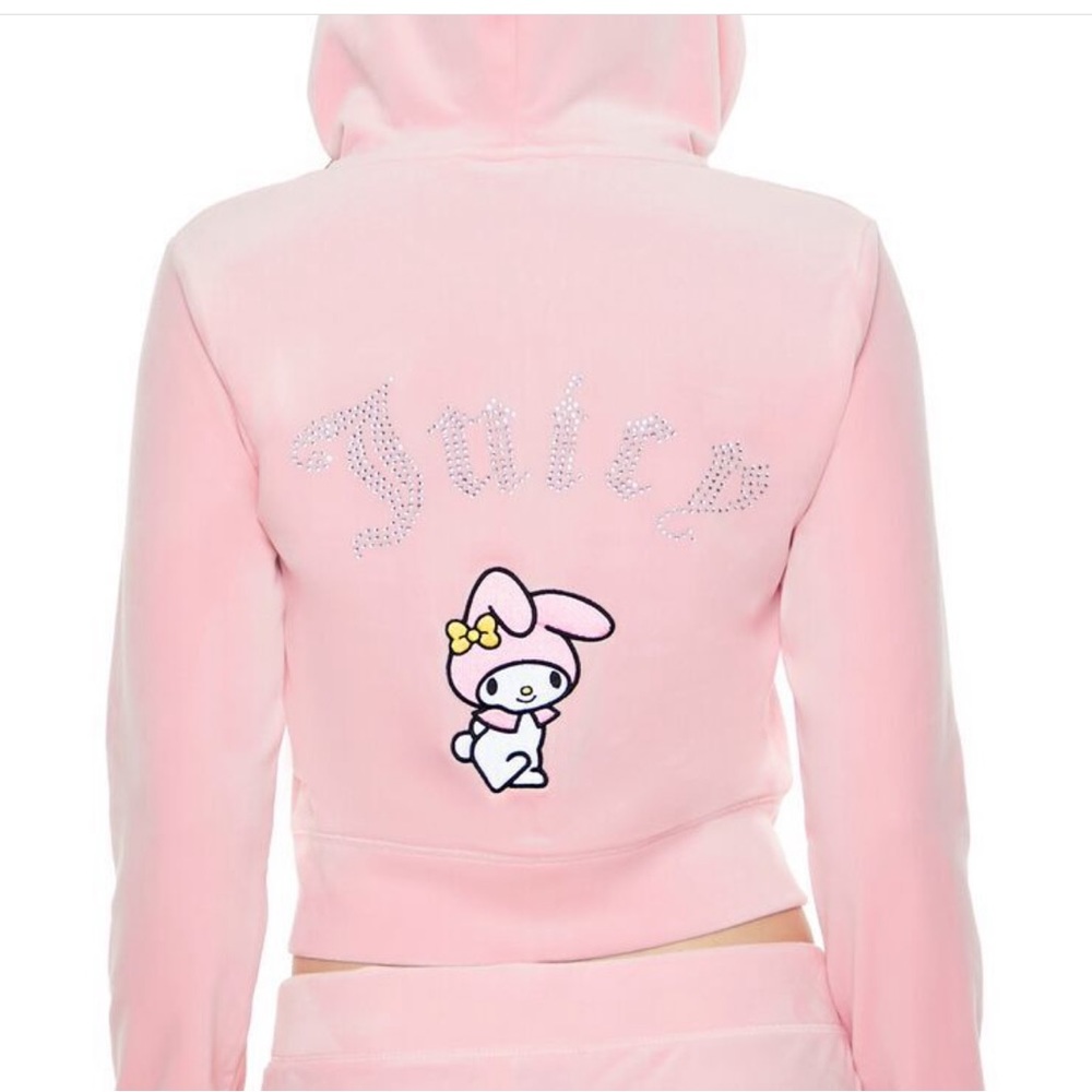 Forever 21 X Juicy Couture My Melody zip up sweater
